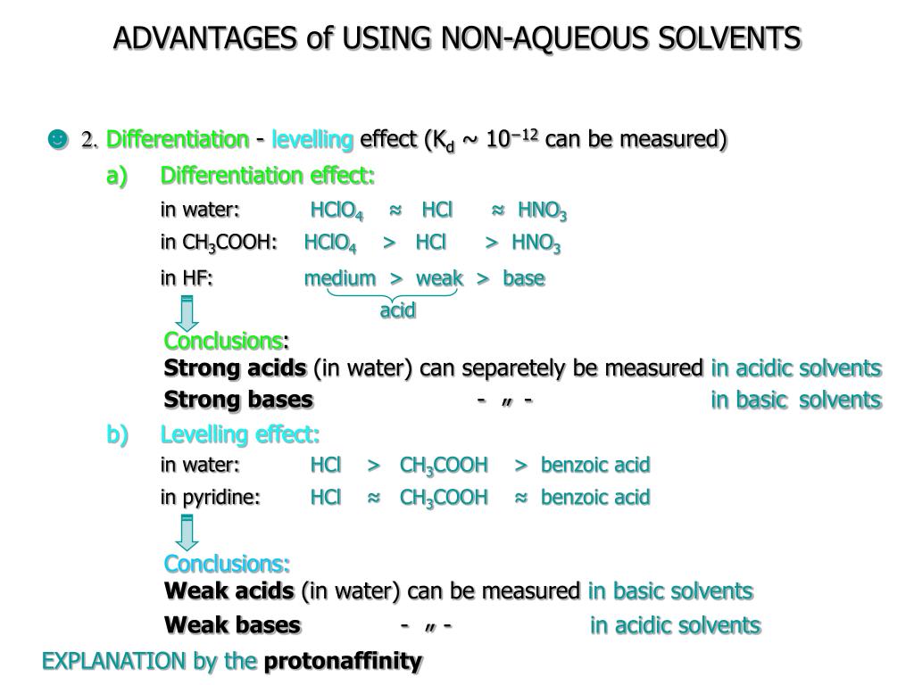 PPT TITRATIONS IN NONAQUEOUS SOLVENTS PowerPoint Presentation, free