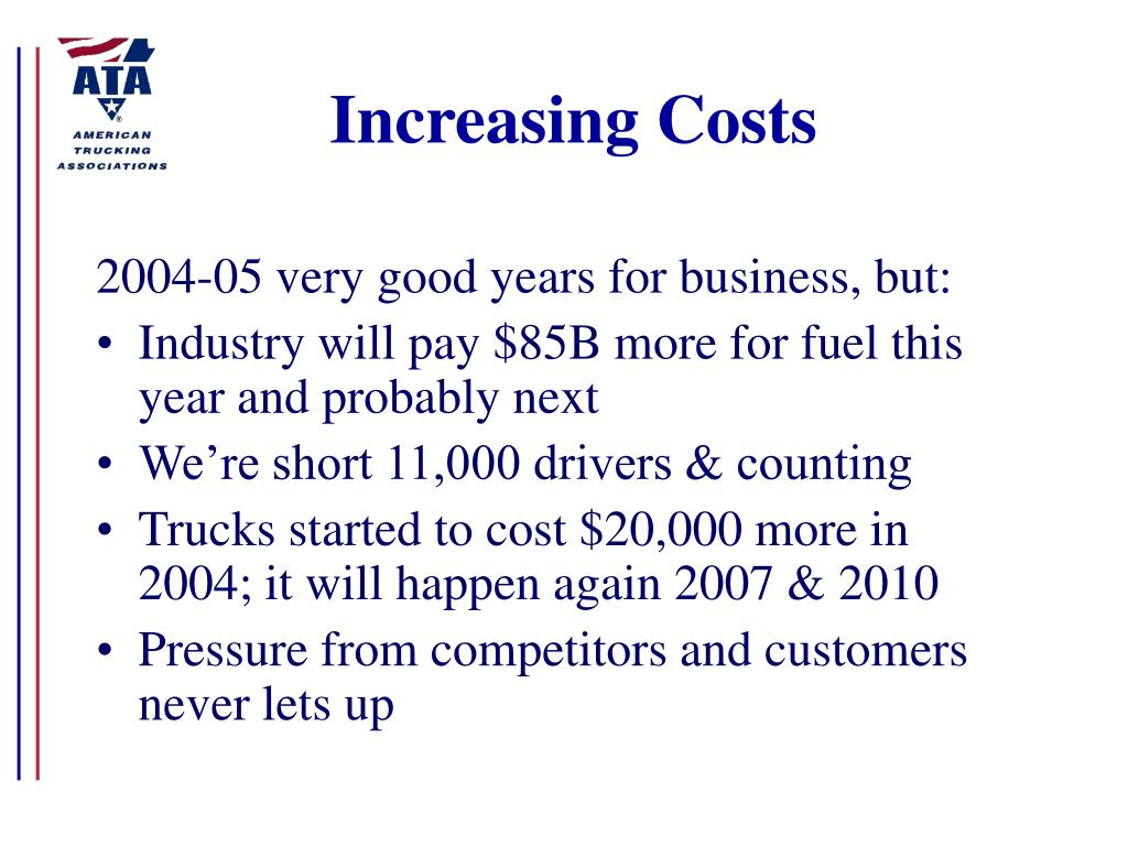 PPT Why Large Motor Carrier Fleets May Change Their IRP Bases