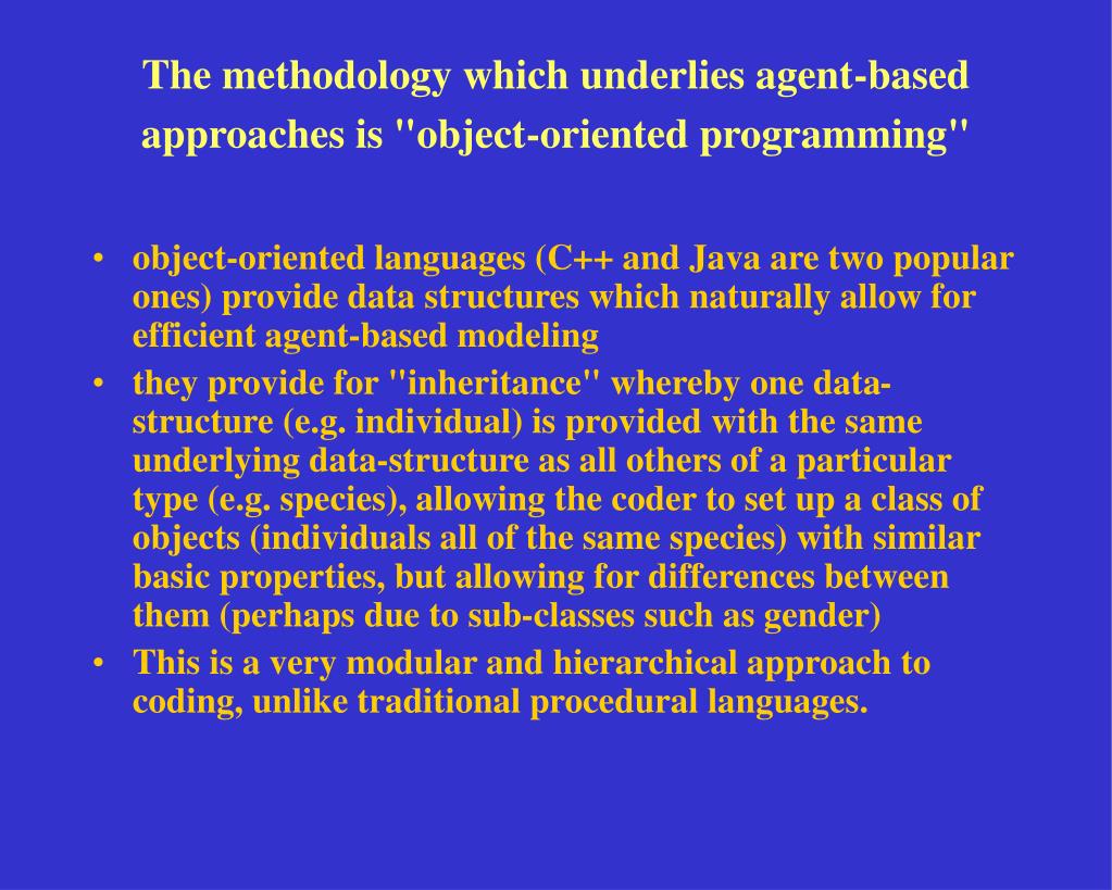 PPT Agentbased Modeling A Brief Introduction PowerPoint