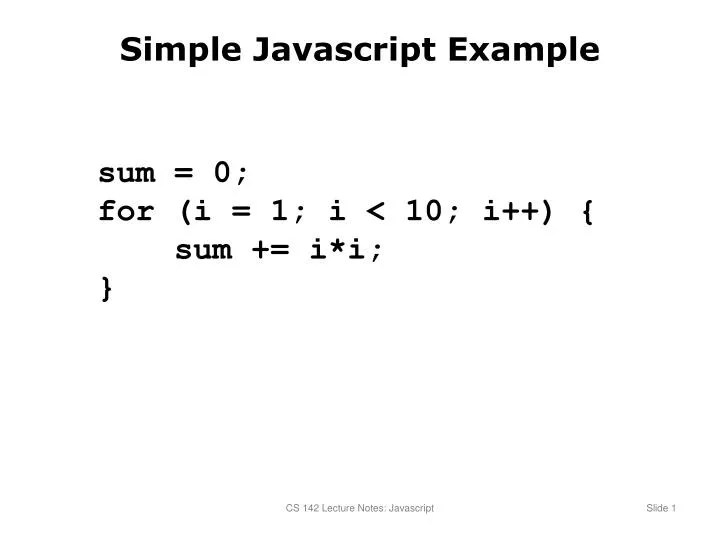 40 Sum In Javascript Example Javascript Answer
