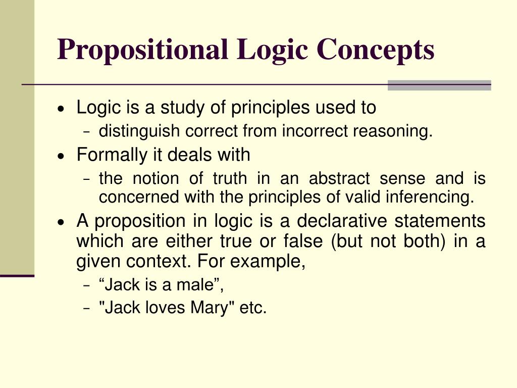 Is Logic A Concept at Herbert Gritton blog