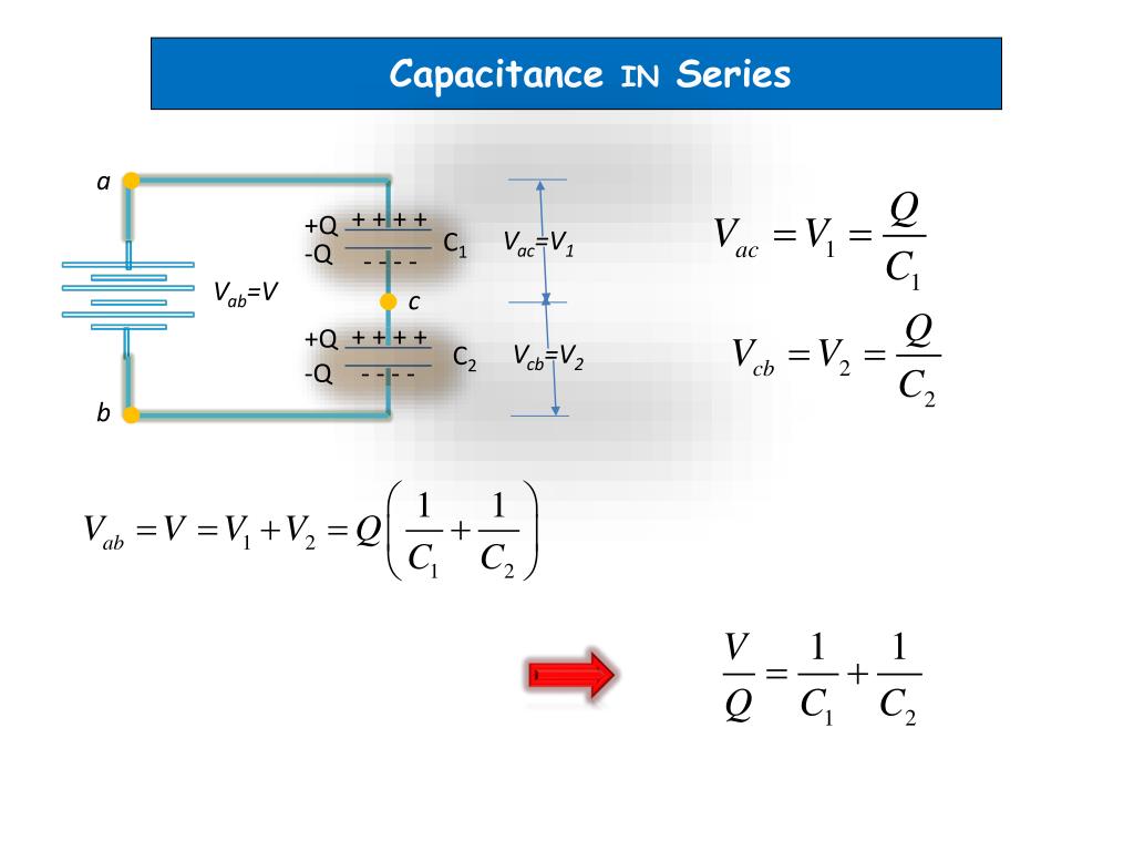 PPT Capacitance IN Series and Parallel PowerPoint Presentation, free