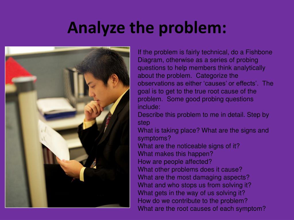 PPT Analyze Systematic Procedures For Problem Solving PowerPoint