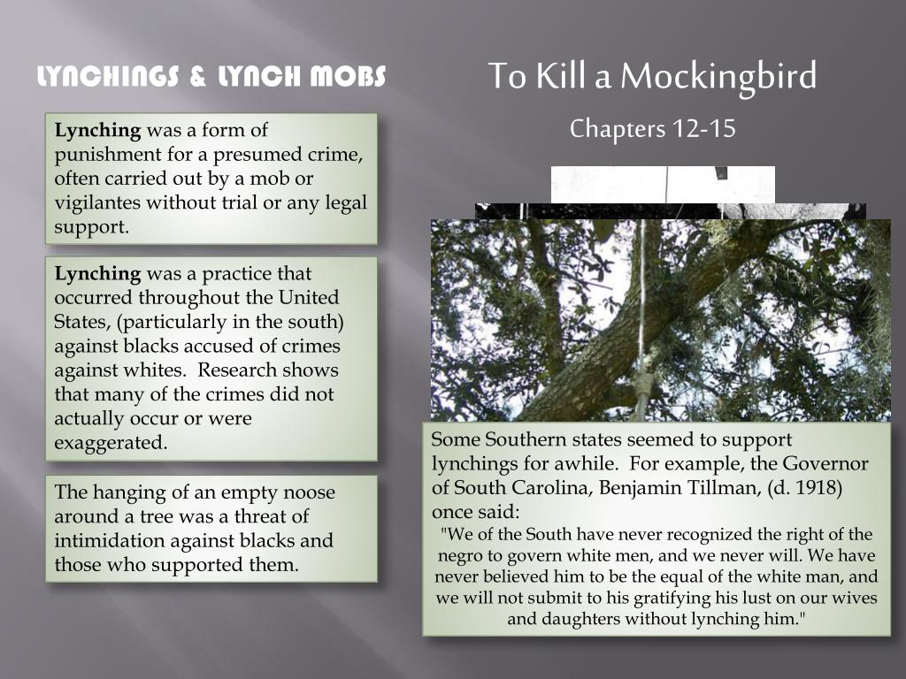 PPT To Kill a Mockingbird Chapters 1215 PowerPoint