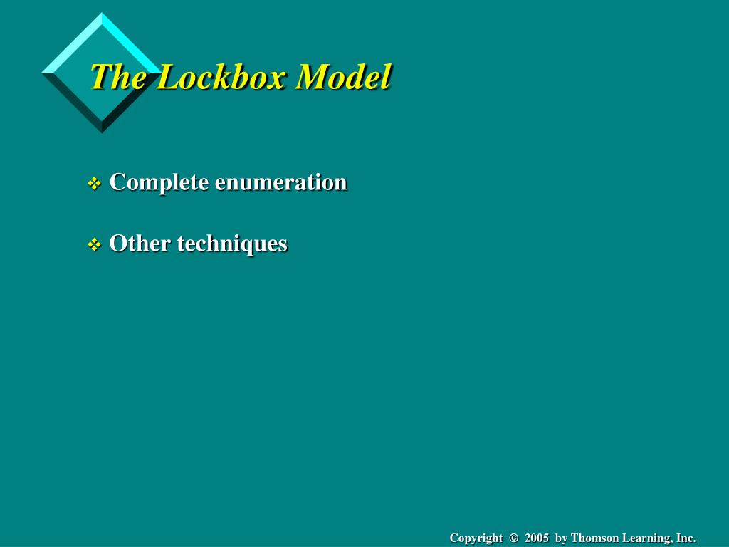 PPT Chapter 9 Cash Collection Systems PowerPoint Presentation, free