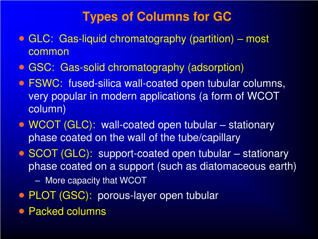 PPT Gas and Supercritical Fluid Chromatography PowerPoint