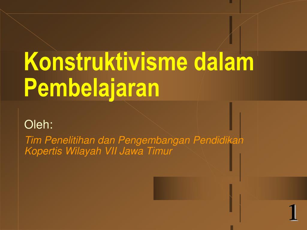 Aplikasi Teori Konstruktivisme Dalam Pengajaran Dan Pembelajaran Cara