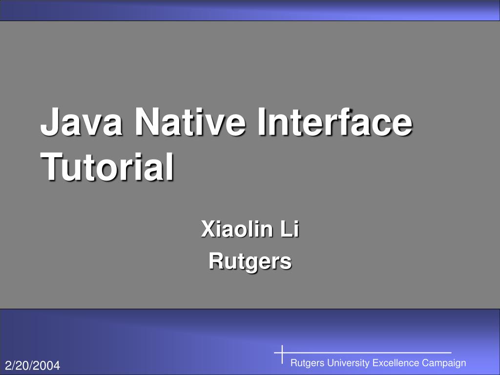 What Is Java Native Interface at Roger Hern blog