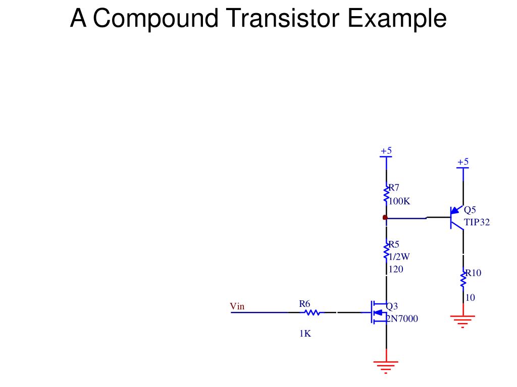 PPT A Compound Transistor Example PowerPoint Presentation, free