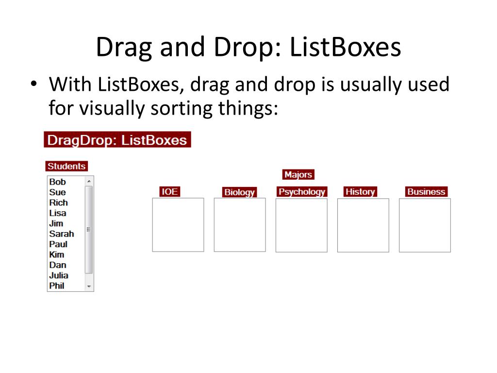 PPT Drag and Drop PowerPoint Presentation, free download ID3032144