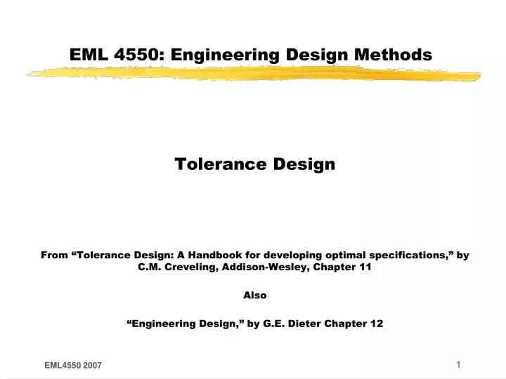 Bestseller Engineering Design Dieter Third Edition