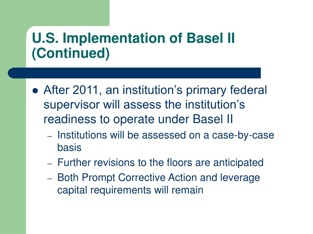 PPT The Evolution to Basel II XBRL and the Basel II Capital Accord