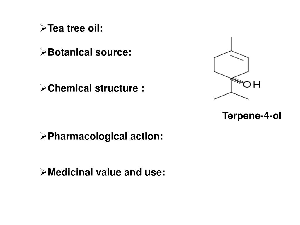 PPT Thyme oil Thymol Botanical source Chemical structure