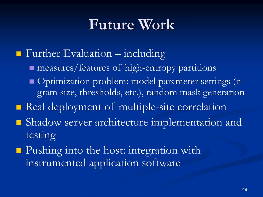 PPT Network Payloadbased Anomaly Detection and Contentbased Alert