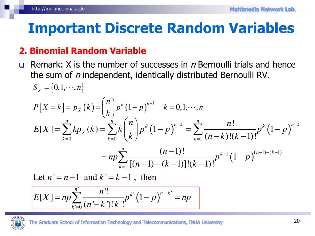 PPT C HAPTER 3 Discrete Random Variables PowerPoint Presentation