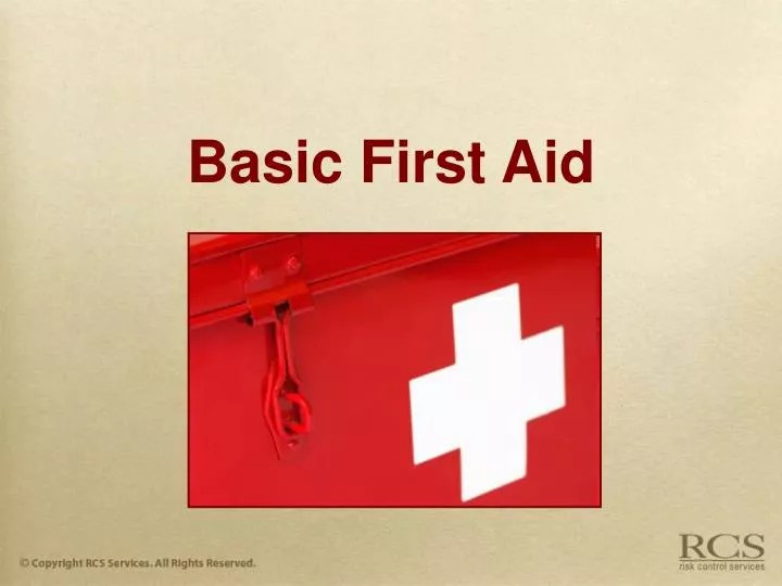 PPT Basic First Aid PowerPoint Presentation, free download ID3035622