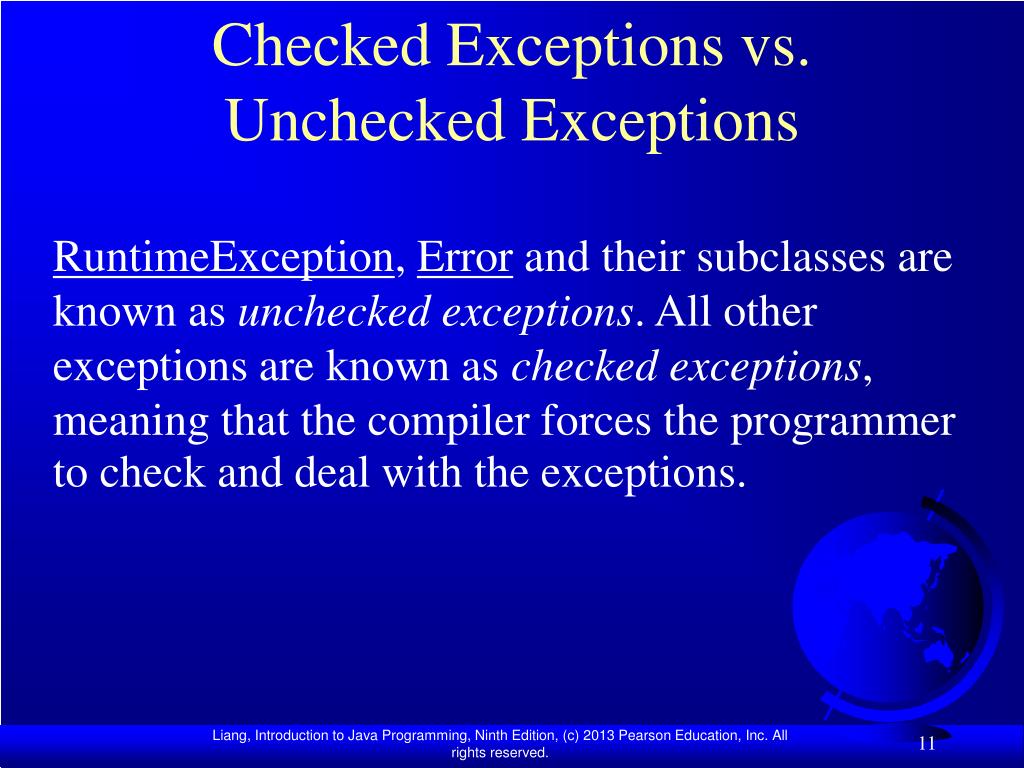PPT Chapter 14 Exception Handling and Text IO PowerPoint Presentation