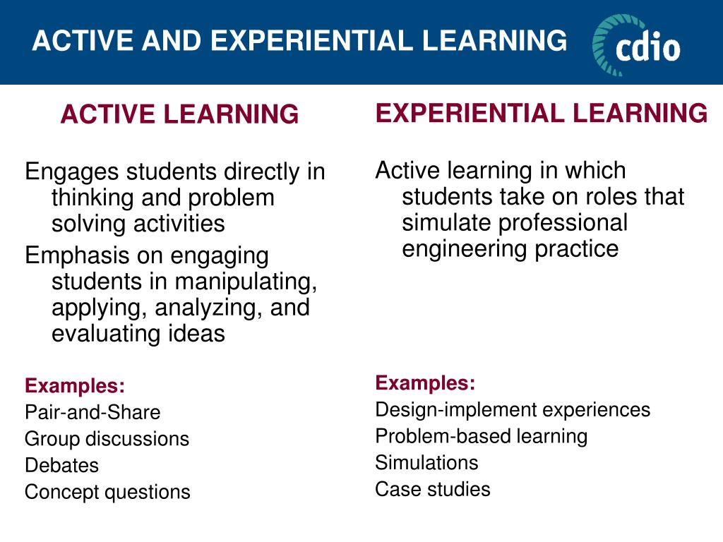 Thinking Like an Engineer: An Active Learning Approach