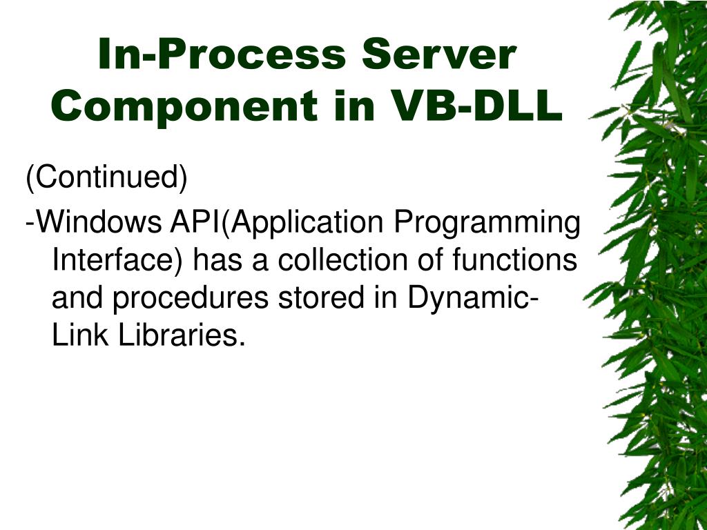 PPT Threading Models in Visual Basic Language PowerPoint Presentation