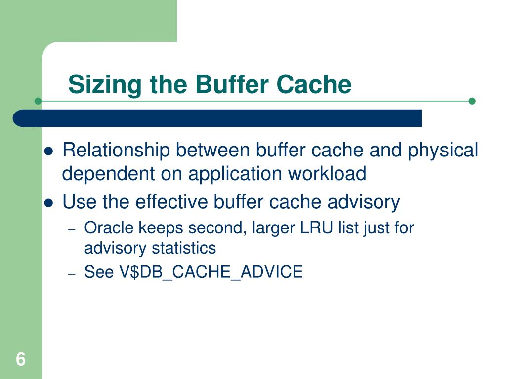 PPT Chapter 18 Buffer Cache Tuning PowerPoint Presentation, free