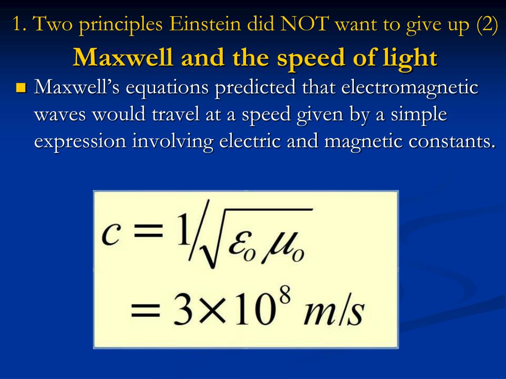 PPT Einstein’s Special Relativity in VCE Physics PowerPoint