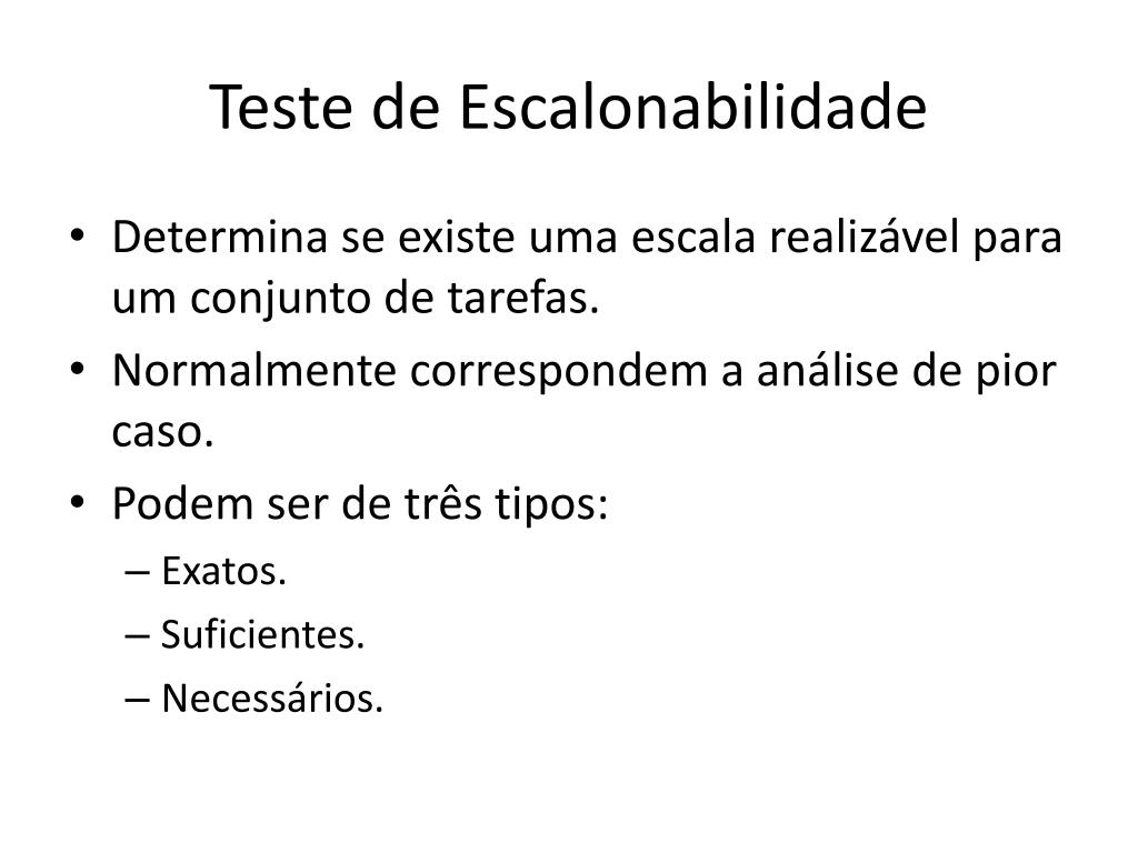 PPT Escalonamento de Tempo Real Introdução PowerPoint Presentation