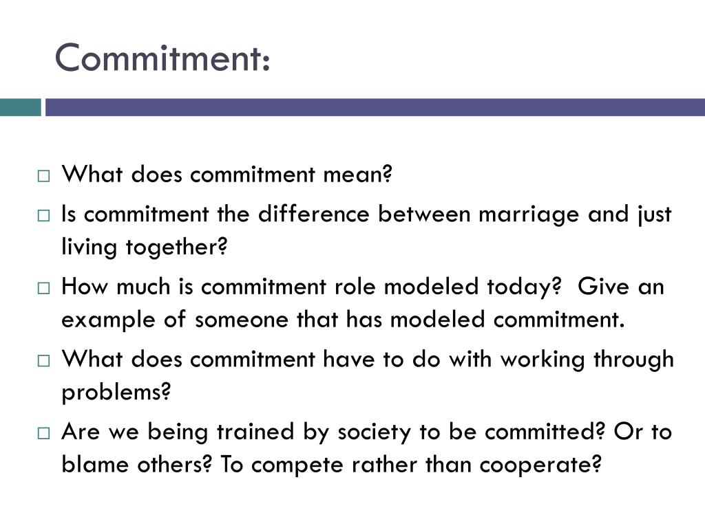 PPT Positive Characteristics and Behaviors of a St rong Marriage