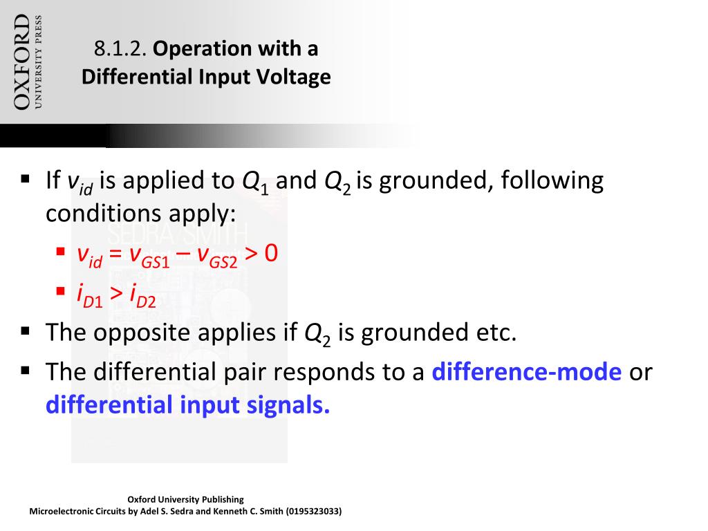 PPT Chapter 8 Differential and Multistage Amplifiers PowerPoint