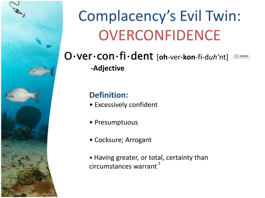 PPT COMPLACENCY PowerPoint Presentation, free download ID3046747
