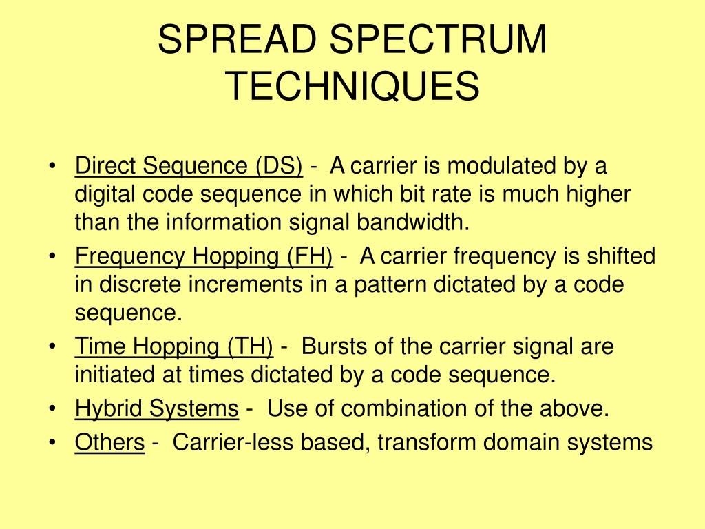 PPT DIGITAL SPREAD SPECTRUM SYSTEMS PowerPoint Presentation, free