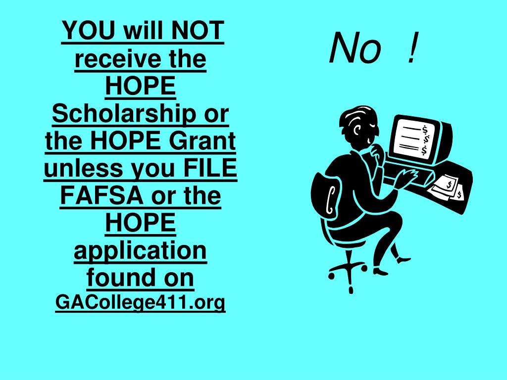 PPT HOPE SCHOLARSHIP and HOPE GRANT PowerPoint Presentation