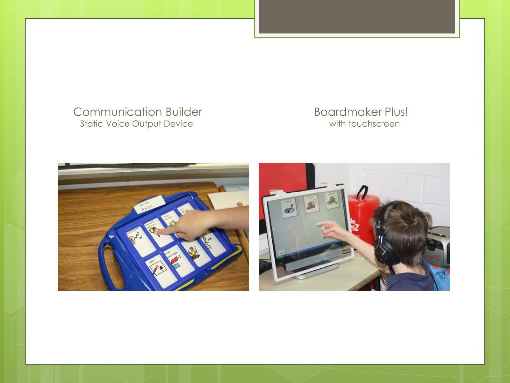PPT The Communication and Assistive Technology Road PowerPoint