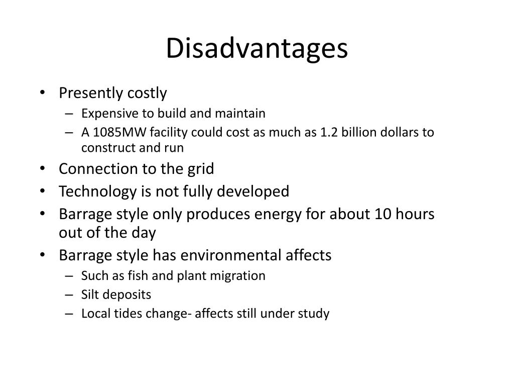 PPT Energy from Tides and Waves PowerPoint Presentation, free