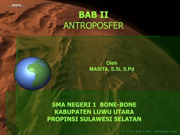 PPT BAB II ANTROPOSFER PowerPoint Presentation, free download ID