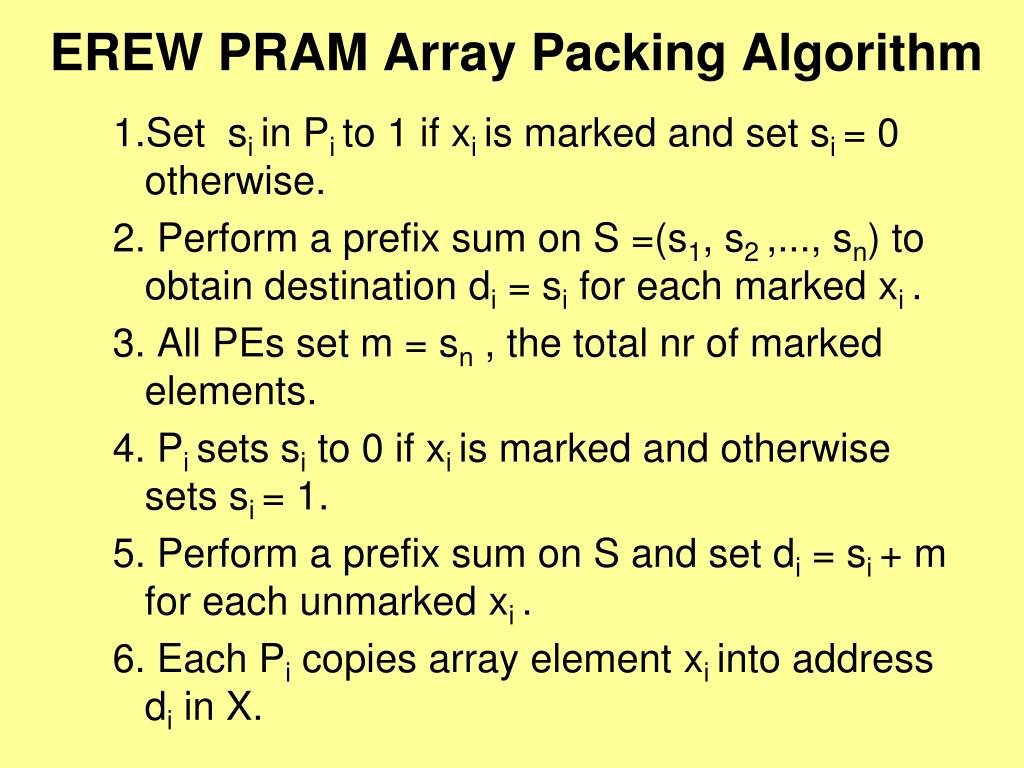 PPT The PRAM Model for Parallel Computation PowerPoint Presentation