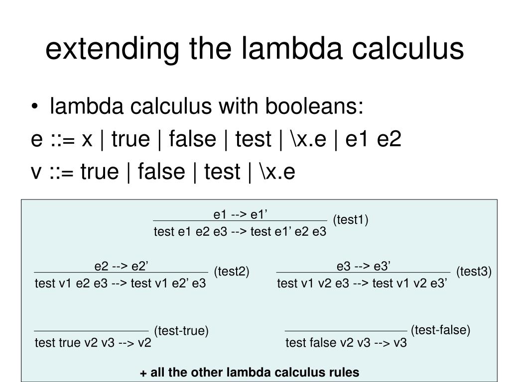 PPT the lambda calculus PowerPoint Presentation, free download ID3057229