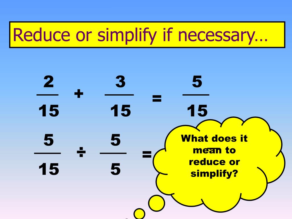 PPT Adding Fractions PowerPoint Presentation, free download ID3057270