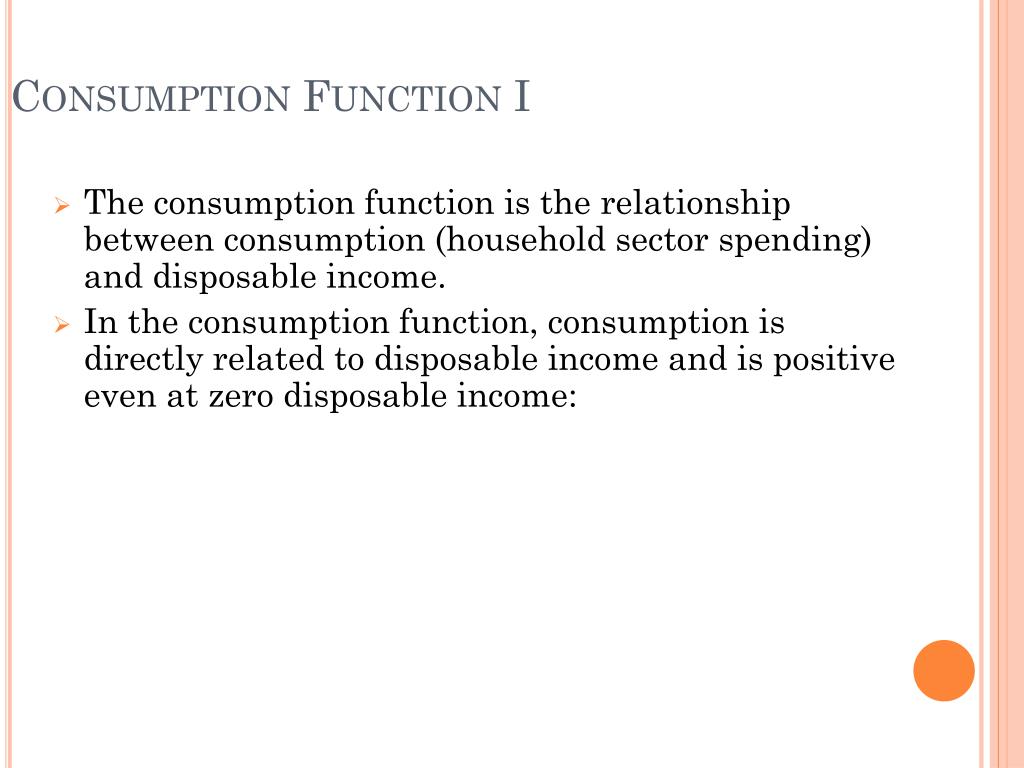 PPT Chapter 12 Consumption, Real GDP, Multiplier PowerPoint