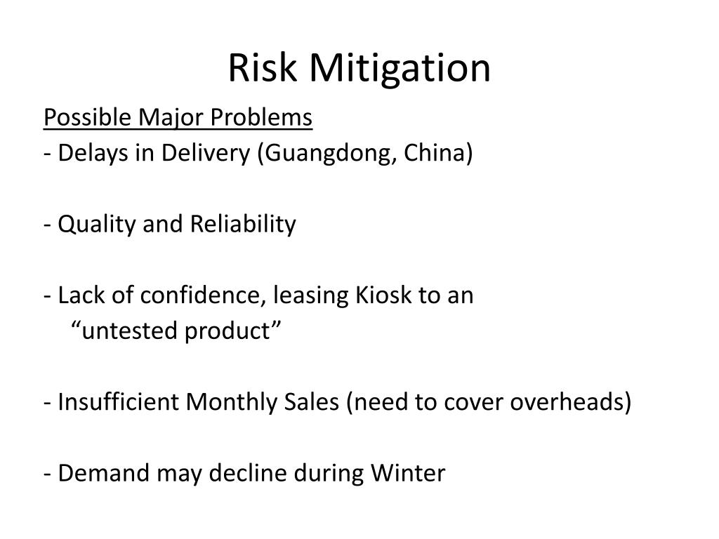 PPT Risk Mitigation PowerPoint Presentation, free download ID3059969