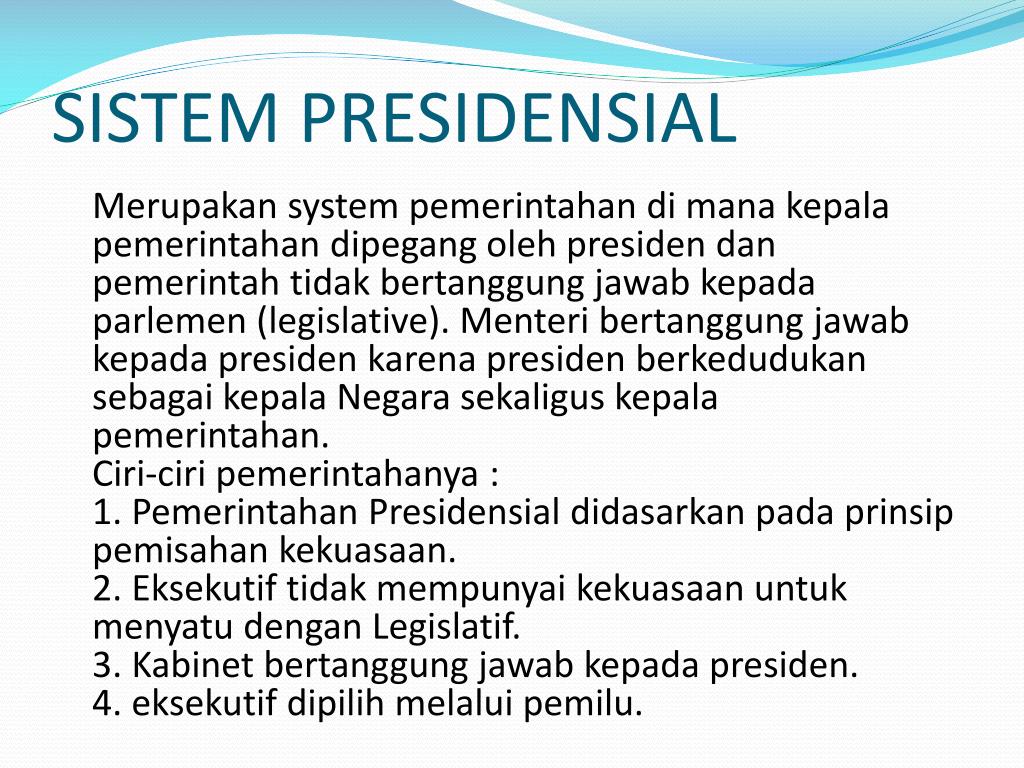 PPT SISTEM PEMERTINTAHAN INDONESIA PADA MASA ORDE LAMA PowerPoint
