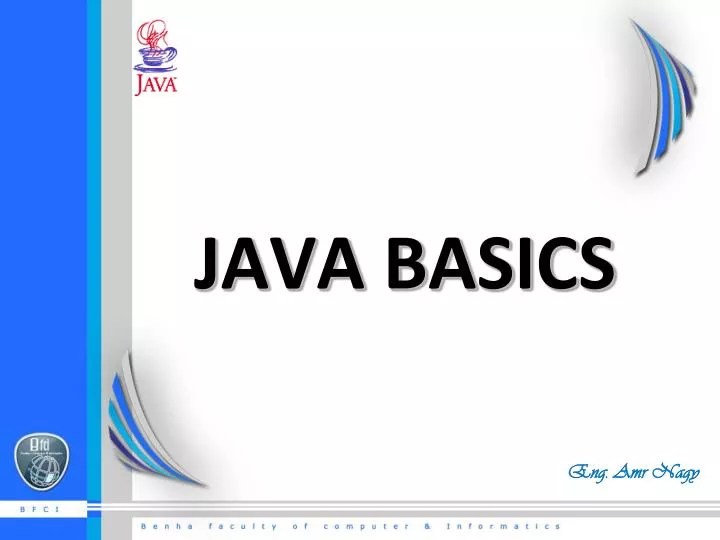 PPT JAVA BASICS PowerPoint Presentation, free download ID3061898