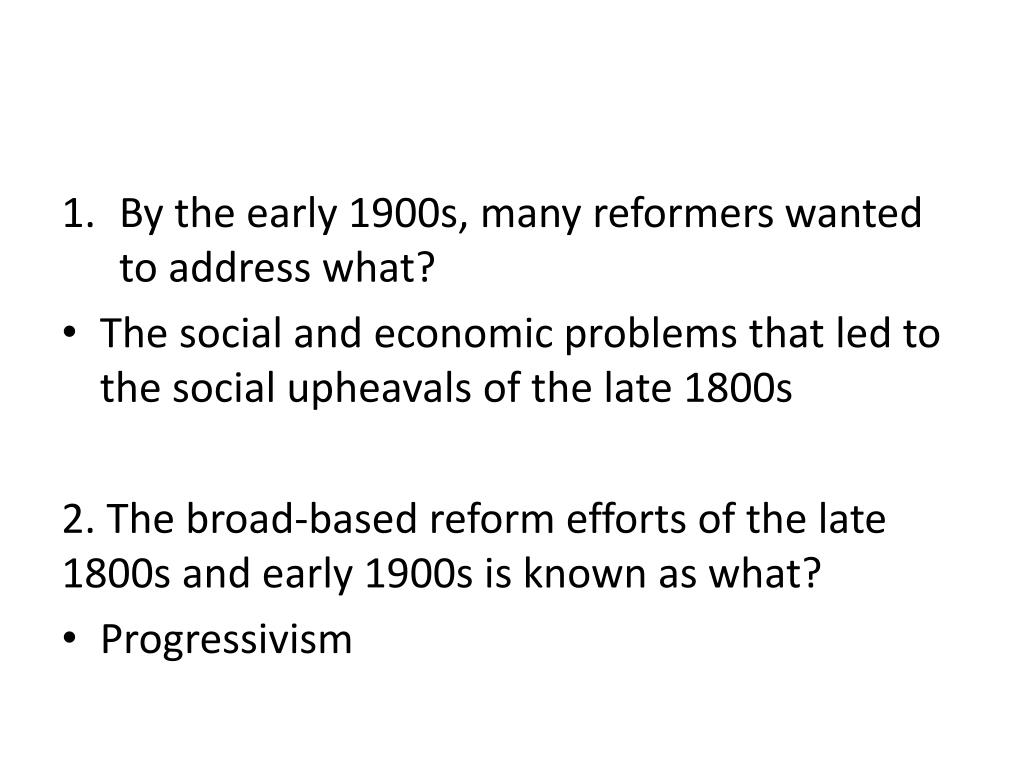 PPT Ch 9, Section 1 The Origins of Progressivism PowerPoint