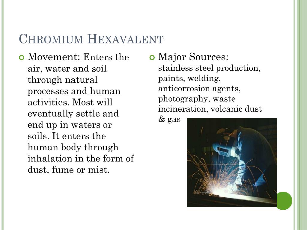 PPT Chromium, Hexavalent PowerPoint Presentation, free download ID