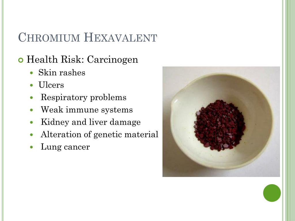PPT Chromium, Hexavalent PowerPoint Presentation, free download ID