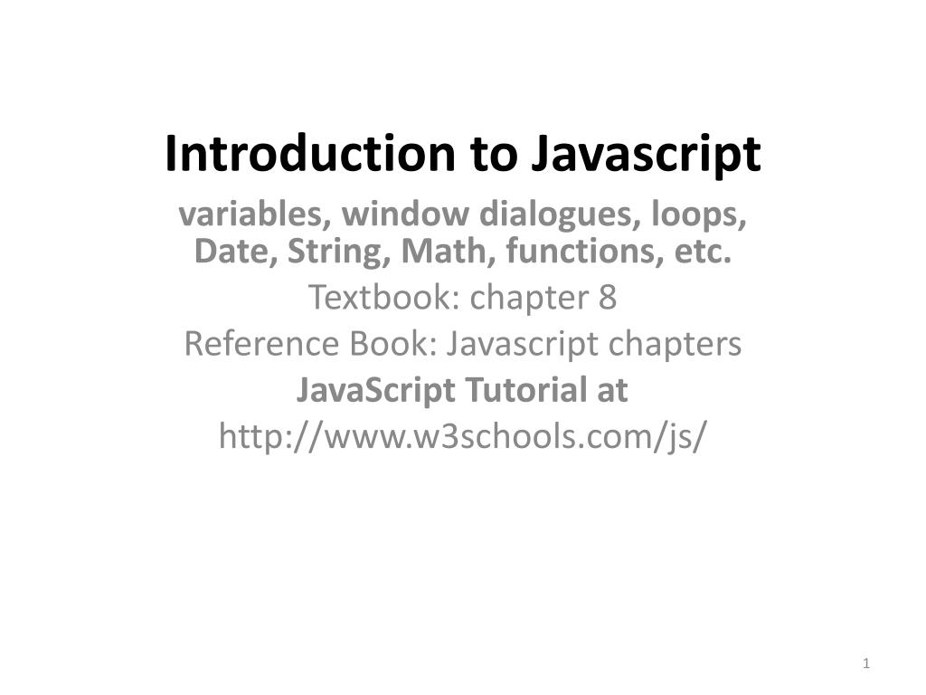 W3schools Javascript Wallpapers
