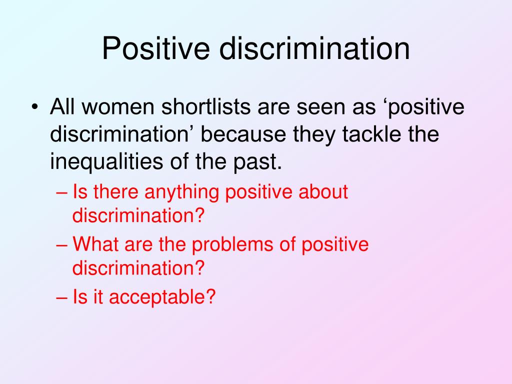 PPT Prejudice, Discrimination and Disadvantage PowerPoint