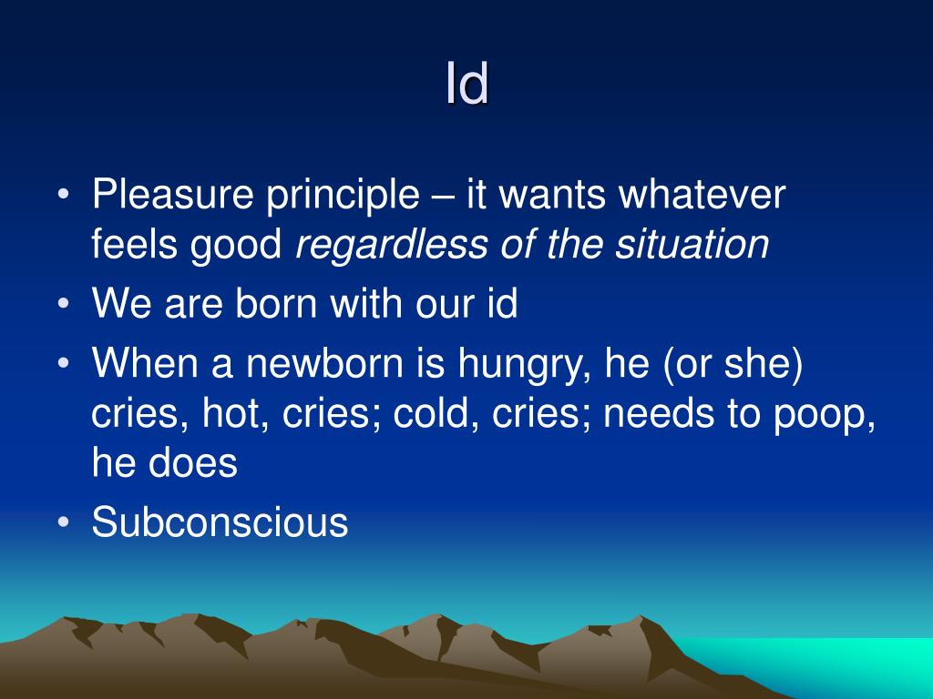 PPT Id, Ego, and Superego PowerPoint Presentation, free download ID