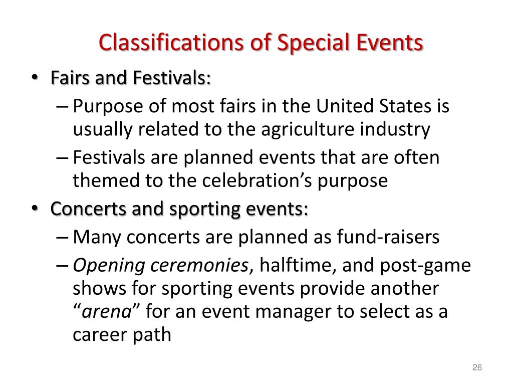 PPT Special Events PowerPoint Presentation, free download ID3072260