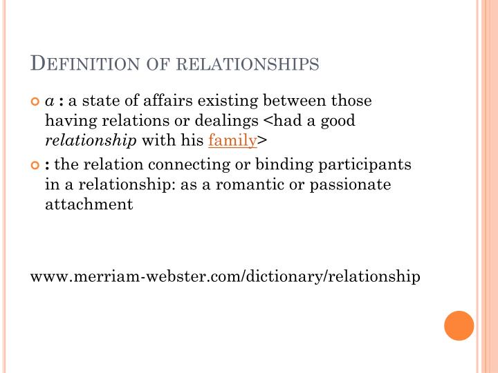 PPT Relationships PowerPoint Presentation ID3074054