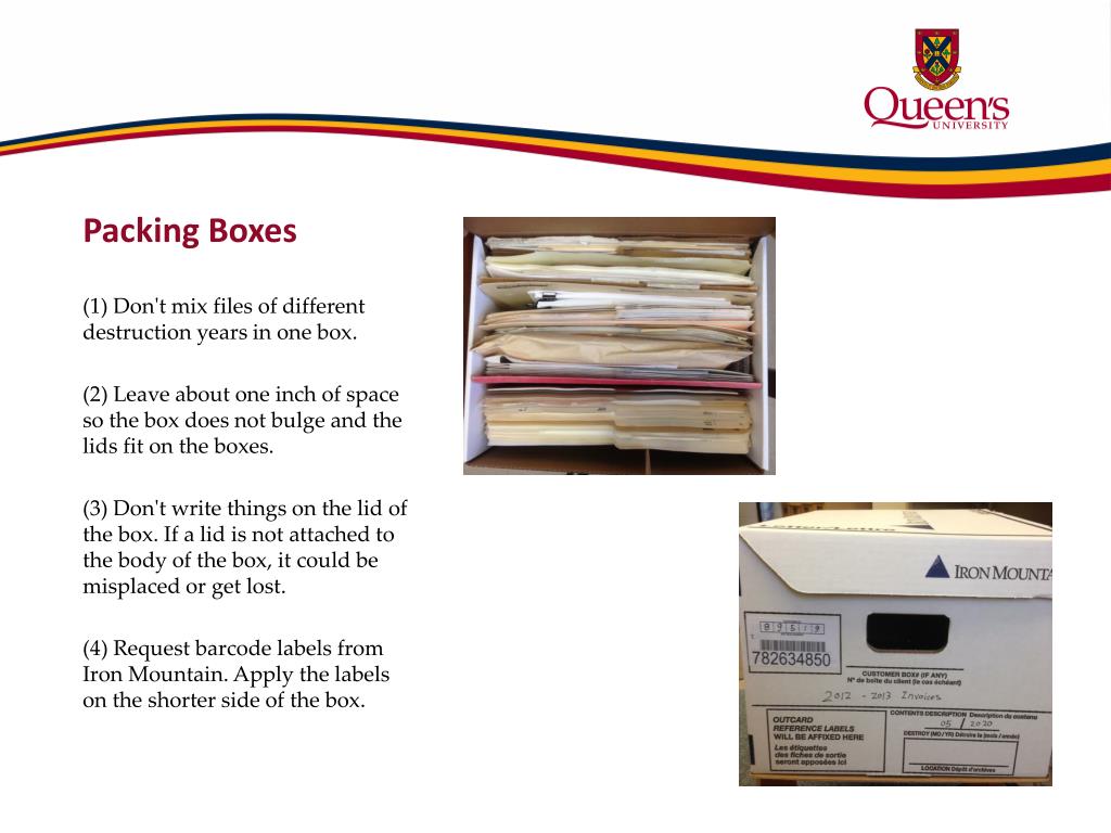 PPT Storing Records with Iron Mountain PowerPoint Presentation, free